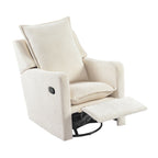 Nestler Nursing Chair Off White Boucle