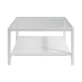 Ray Large White Coffee Table
