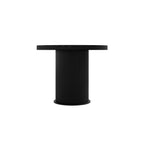 Rina Black Dining Table with 6 Nova Mole Chairs