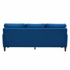 Olivia Royal Blue Universal L Shape Corner Sofa by Harry Christian Home