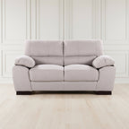 Sand woven fabric 2 seater sofa