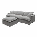 Santa Barbara Modular Feather FILLED Sofa Grey