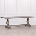 Wooden Rustic Rectangular Dining Table 260cm