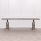 Wooden Rustic Rectangular Dining Table 260cm