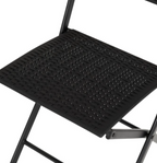 Foldaway Two Seats Plus Table Outdoor Garden Furniture Set