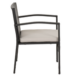 Cedar 4 Piece Garden Set in Black