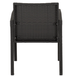 Cedar 4 Piece Garden Set in Black