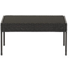 Cedar 4 Piece Garden Set in Black
