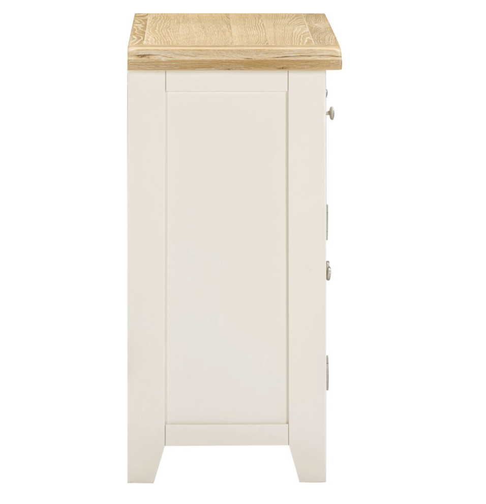 Windsor 2 Door 2 Drawer Sideboard - Ivory/Oak