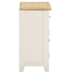 Windsor 2 Door 2 Drawer Sideboard - Ivory/Oak