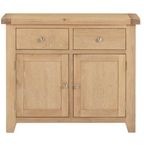 Windsor 2 Door 2 Drawer Sideboard - Natural Oak
