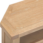 Windsor Corner TV Unit - Natural Oak