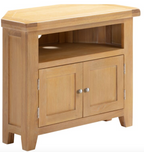 Windsor Corner TV Unit - Natural Oak