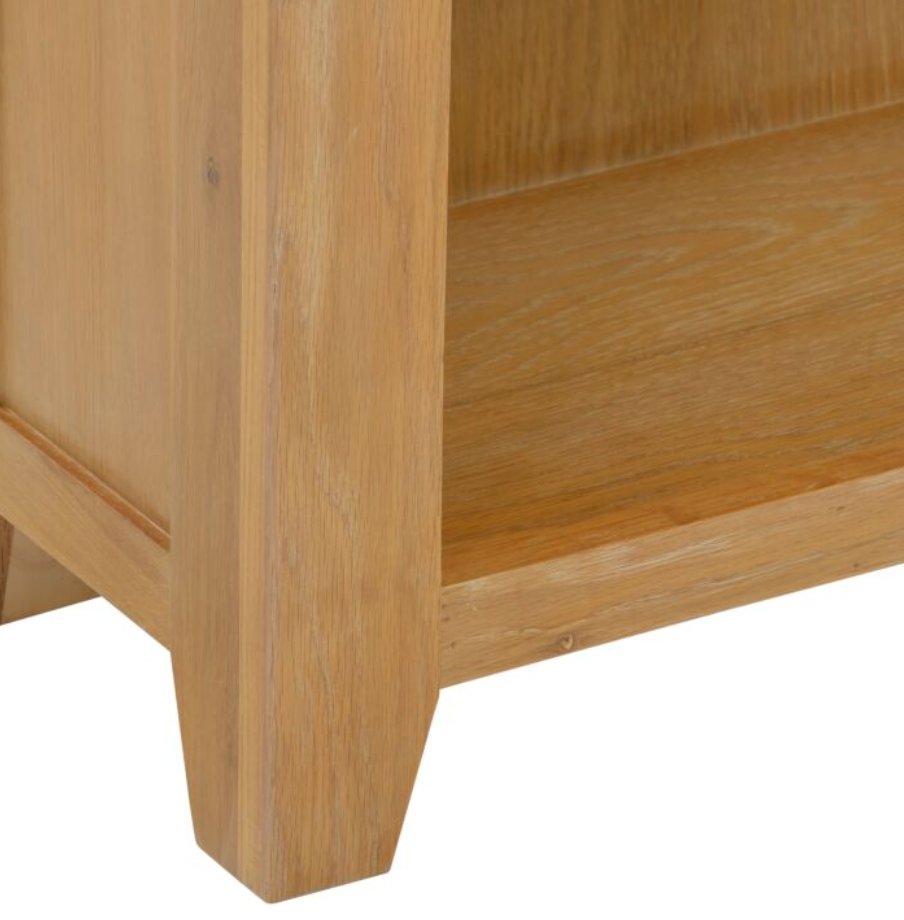 Windsor Low Bookcase - Natural Oak