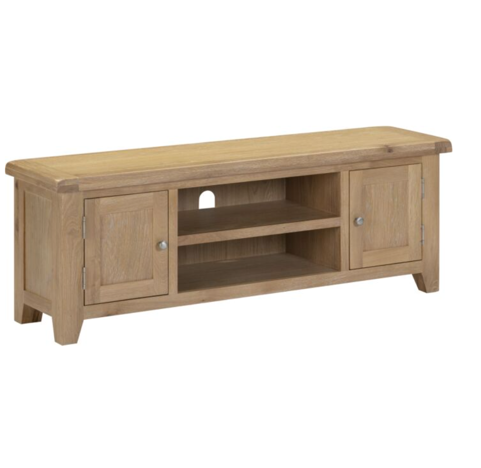 4 Piece Oak Living Room Furniture Set