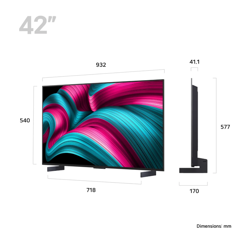 LG C55LA 42" 4K Ultra HD OLED Smart TV - OLED42C55LA
