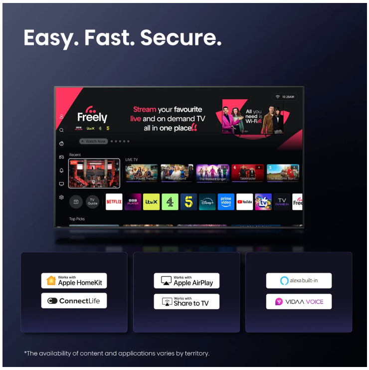 Hisense A4Q 32" HD Smart TV - 32A4QTUK