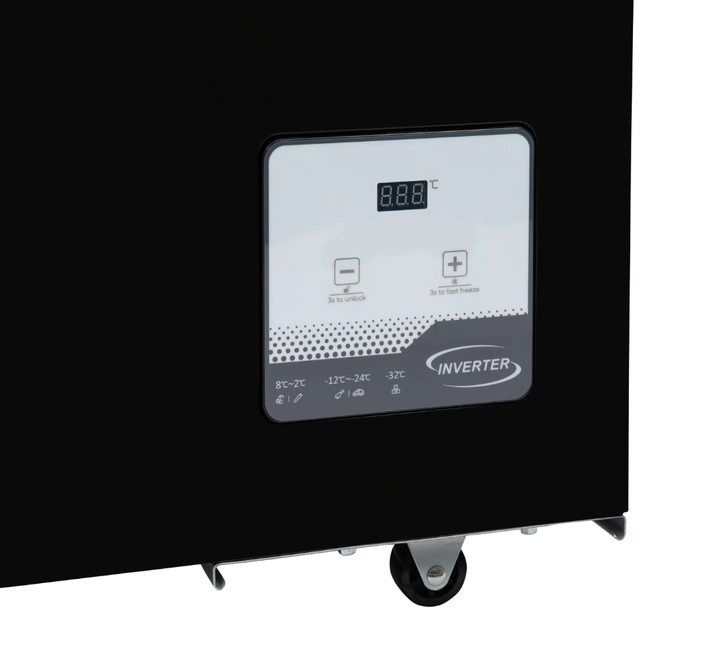 Willow 292L Chest Freezer W300CFB - Black