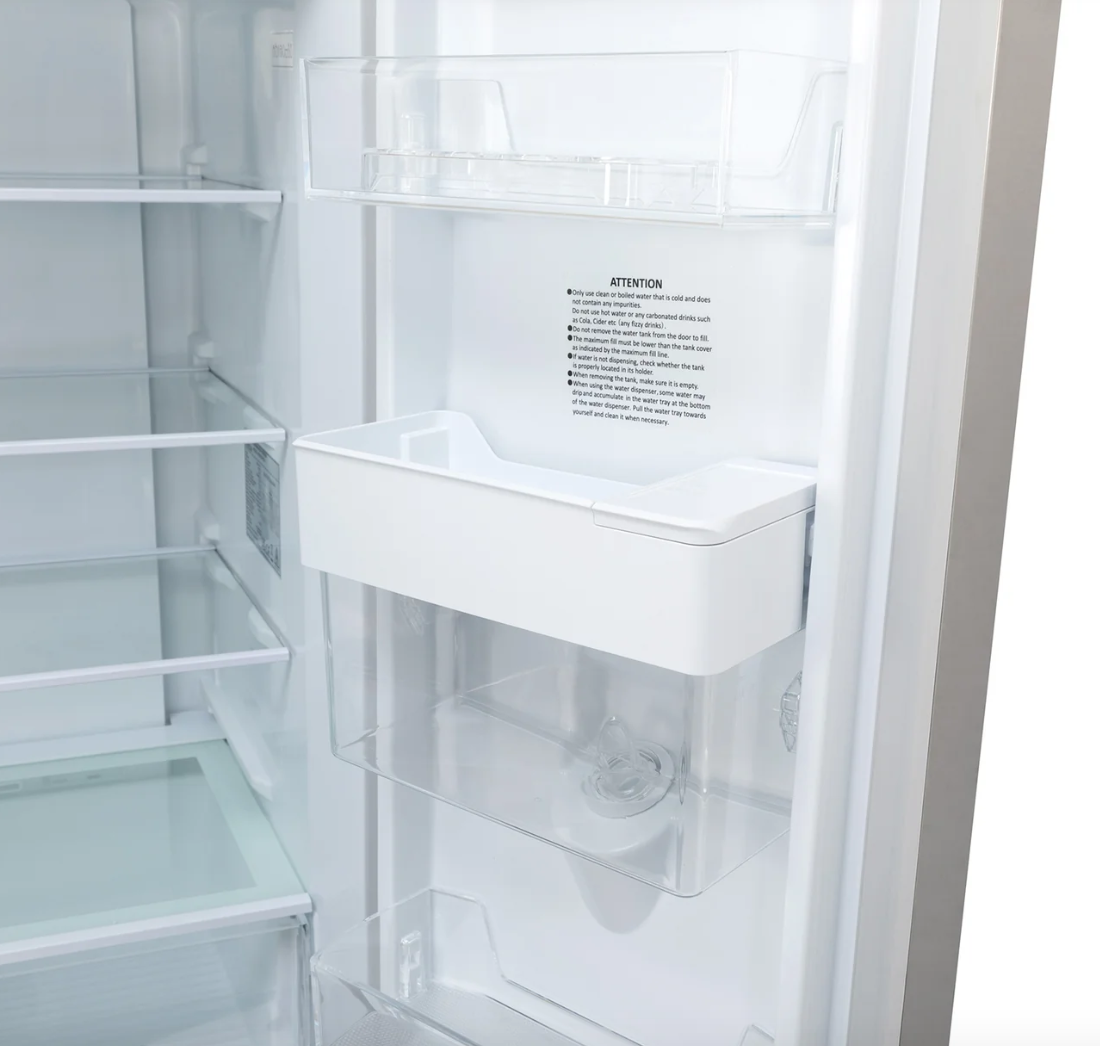 415L American Style Fridge Freezer Stainless Steel