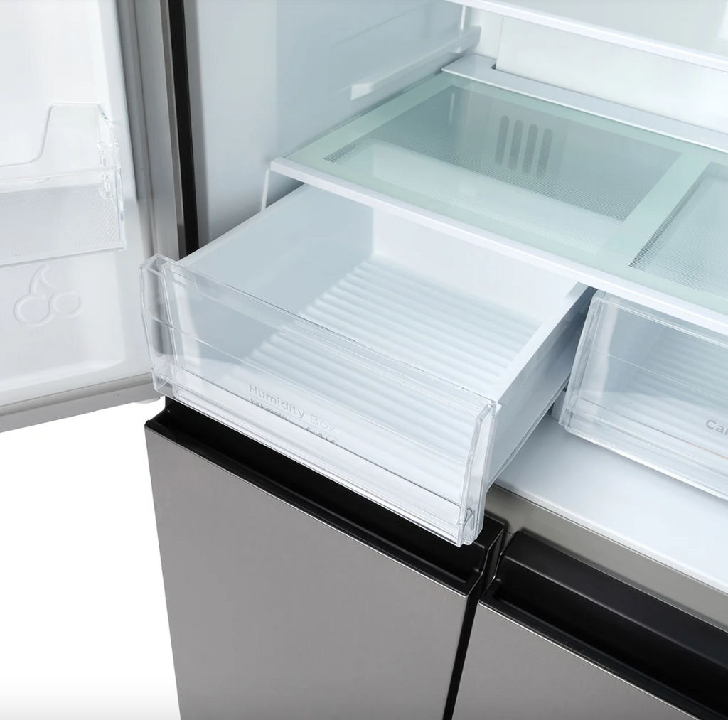 415L American Style Fridge Freezer Stainless Steel