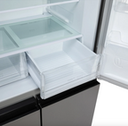 415L American Style Fridge Freezer Stainless Steel