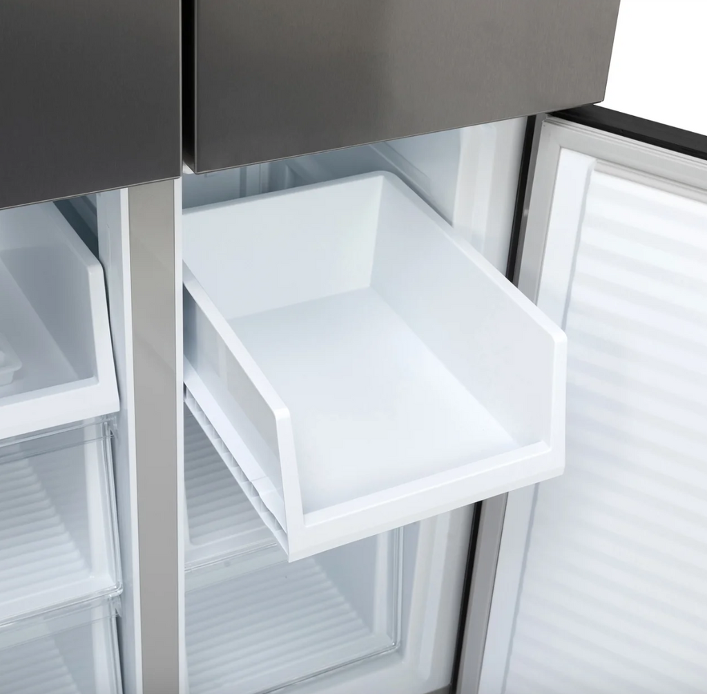 415L American Style Fridge Freezer Stainless Steel