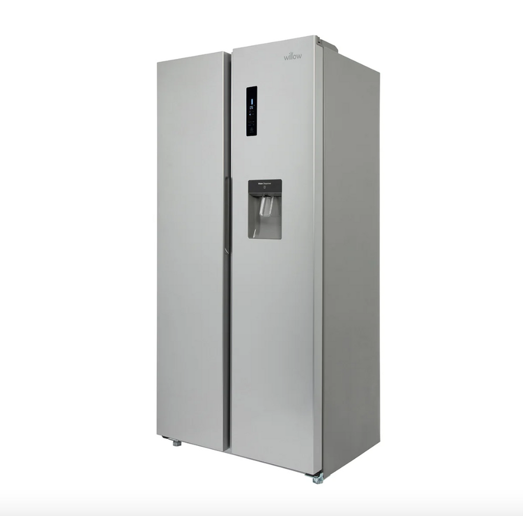 430L American Style Fridge Freezer in Silver
