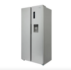 430L American Style Fridge Freezer in Silver