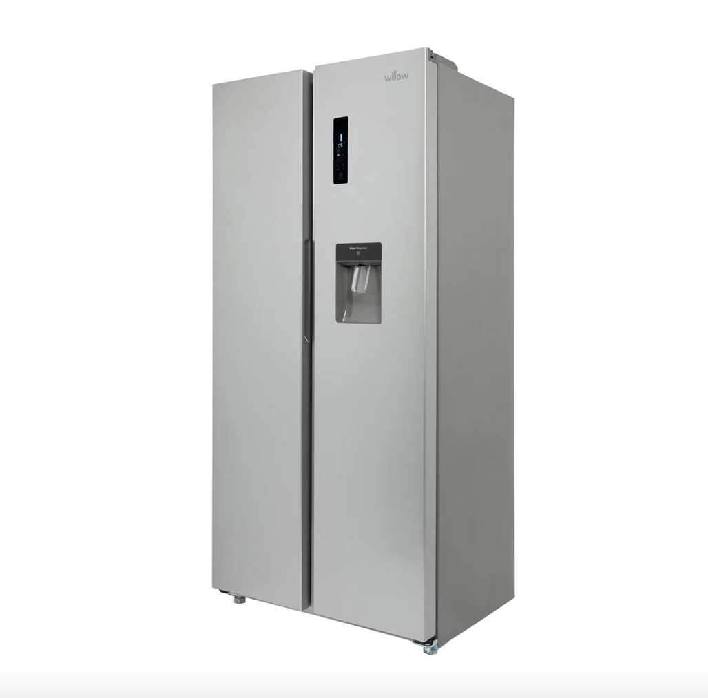 430L American Style Fridge Freezer in Silver