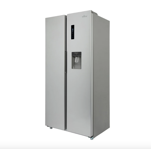 430L American Style Fridge Freezer in Silver