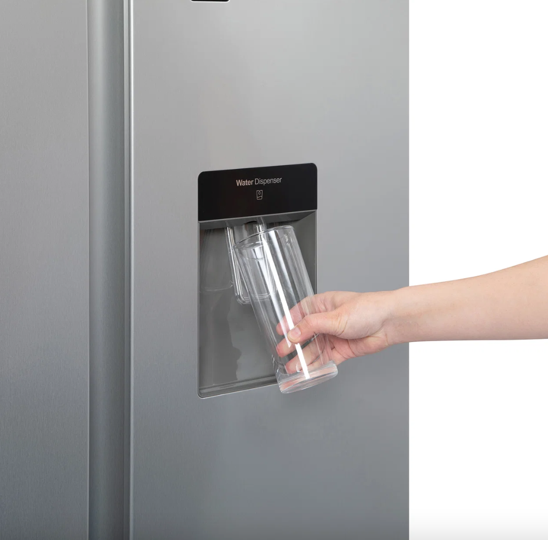 430L American Style Fridge Freezer in Silver