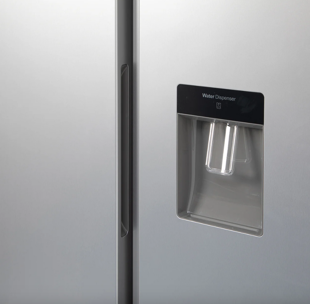 430L American Style Fridge Freezer in Silver