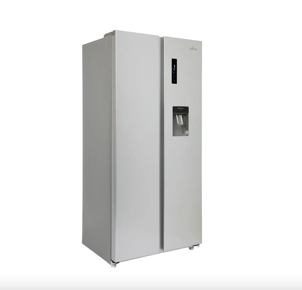 430L American Style Fridge Freezer in Silver