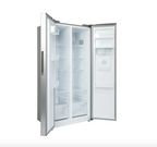 430L American Style Fridge Freezer in Silver