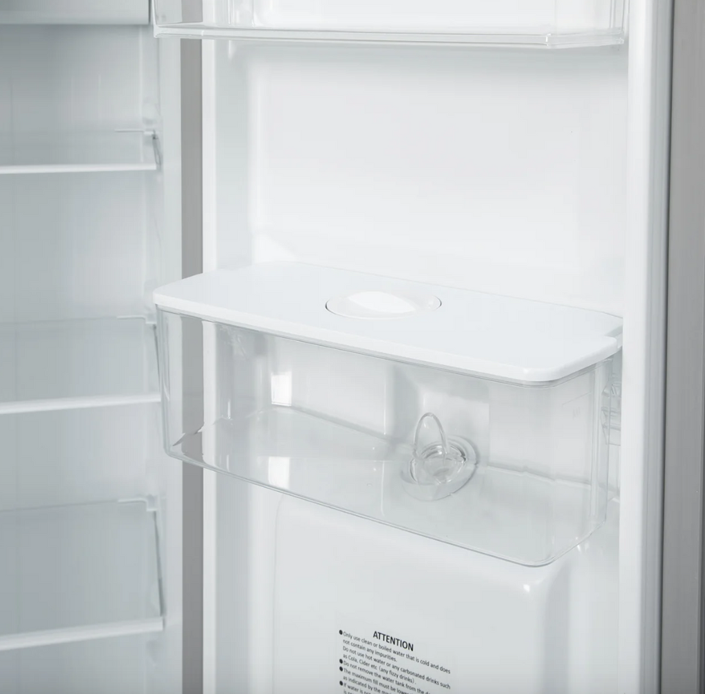 430L American Style Fridge Freezer in Silver