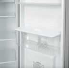 430L American Style Fridge Freezer in Silver
