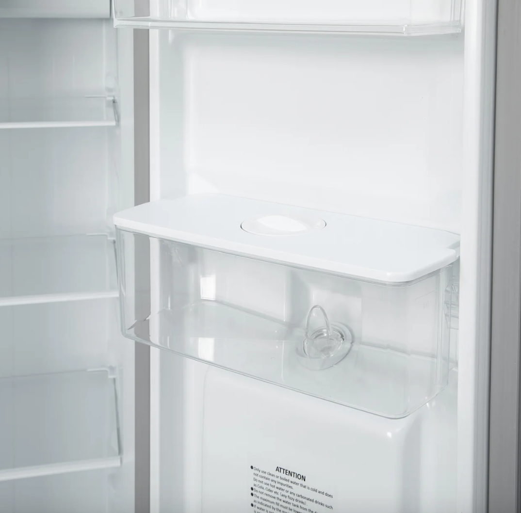430L American Style Fridge Freezer in Silver