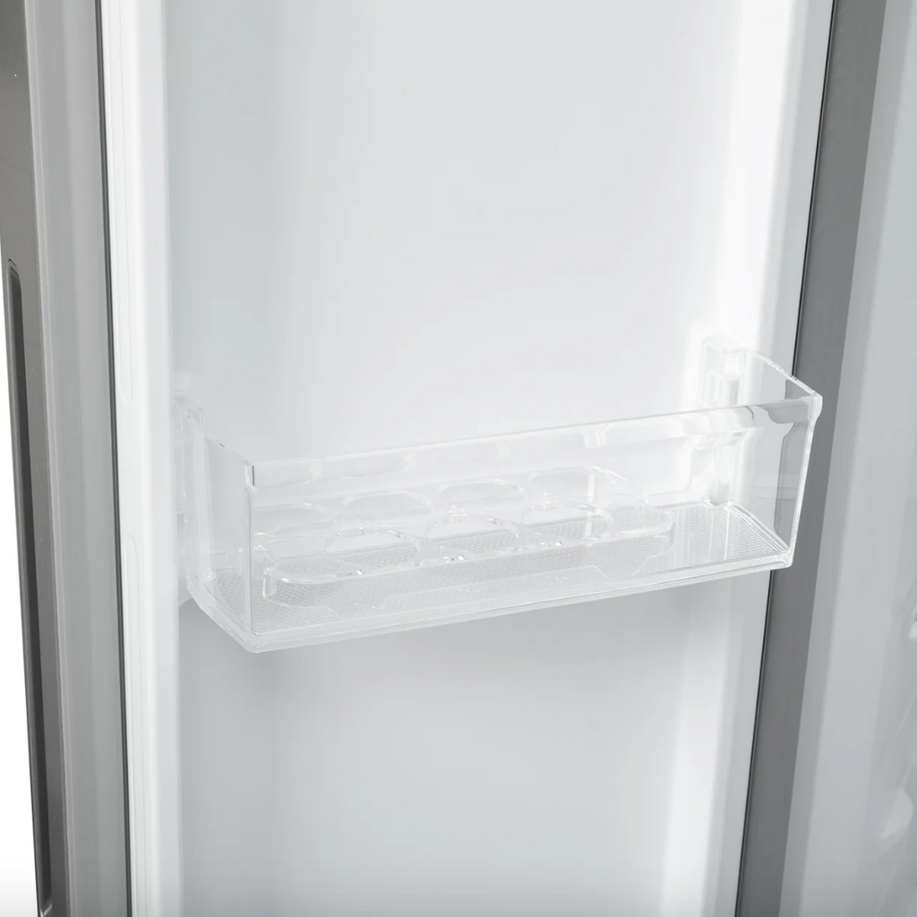 430L American Style Fridge Freezer in Silver