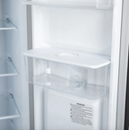 430L American Style Fridge Freezer in Black