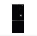415L American Style Fridge Freezer in Black