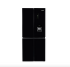 415L American Style Fridge Freezer in Black