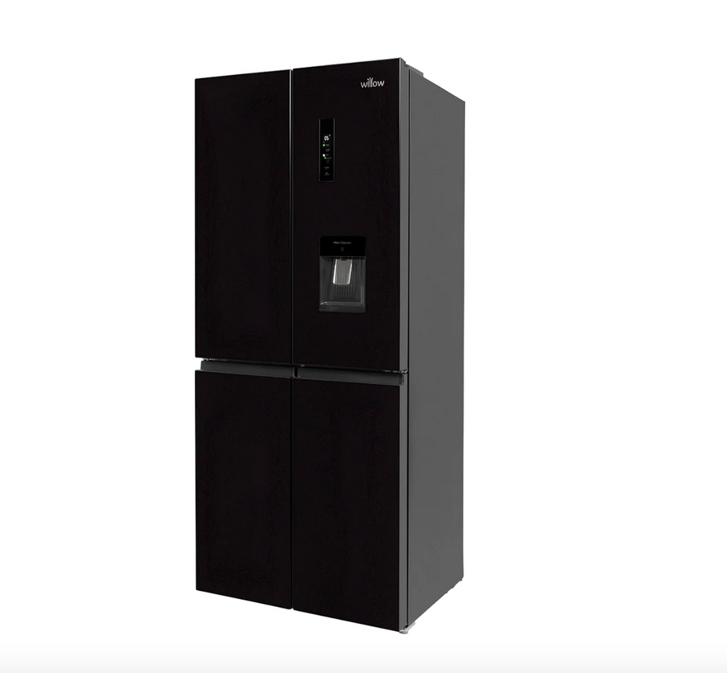 415L American Style Fridge Freezer in Black