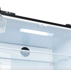 415L American Style Fridge Freezer in Black