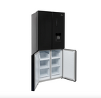 415L American Style Fridge Freezer in Black