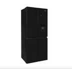 415L American Style Fridge Freezer in Black