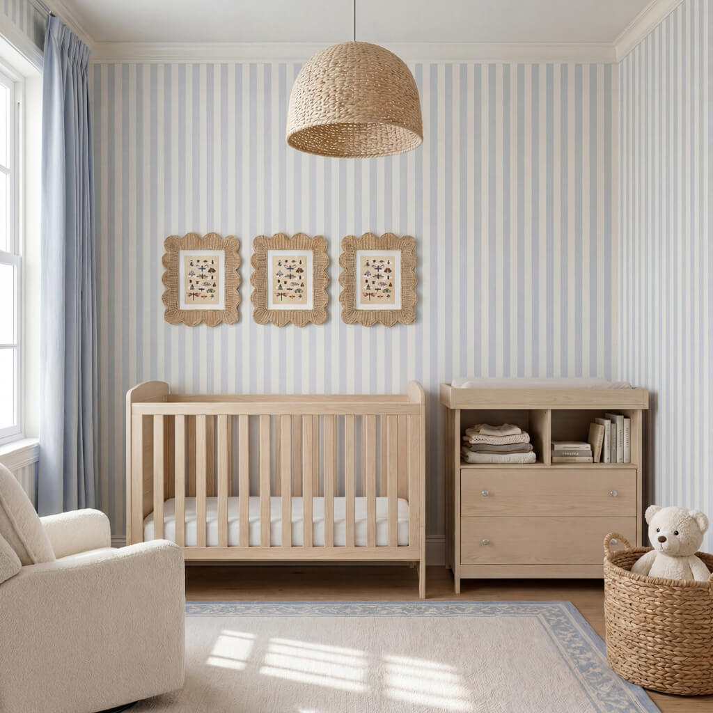 Seeker 2 Piece Nursery Room Furniture Set Nordic