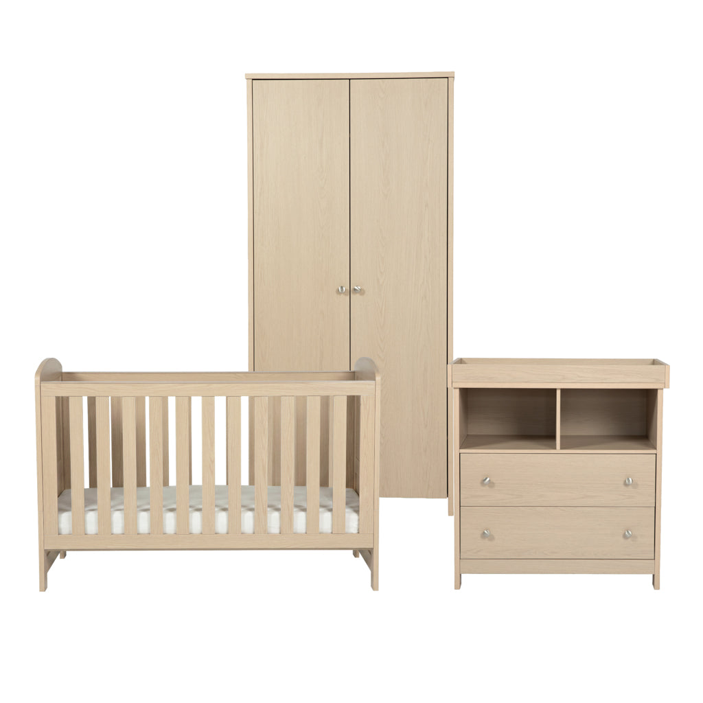 Seeker 3 Piece Nursery Room Furniture Set Nordic