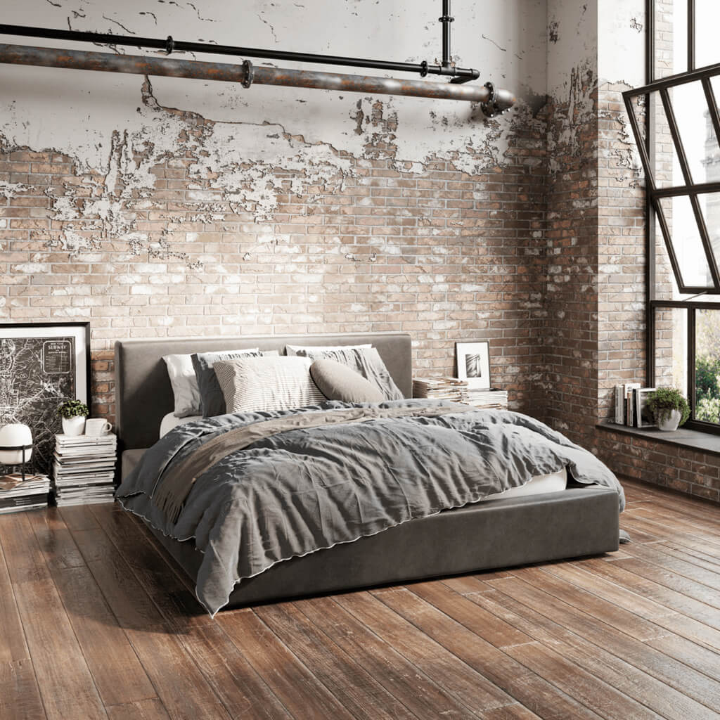 Soho Dapple Grey Kingsize Bed