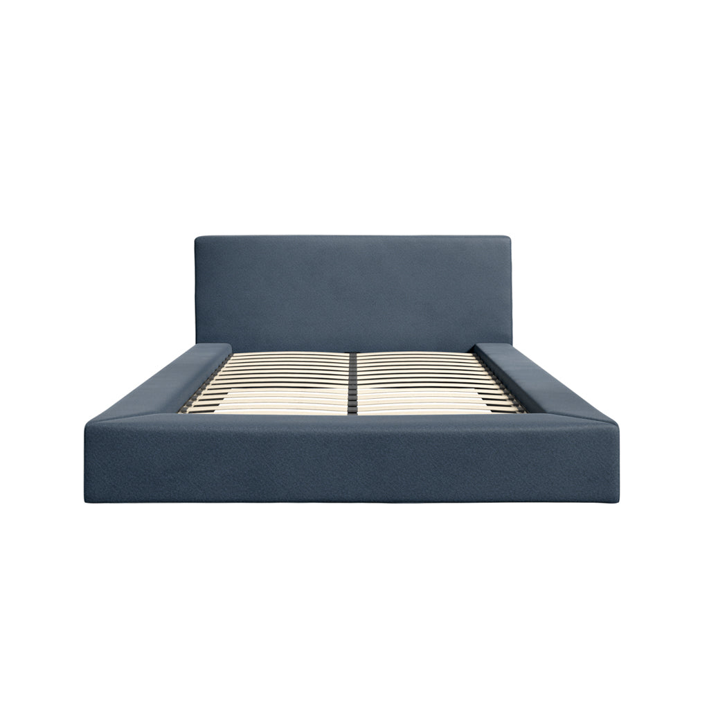 Soho Ink Blue Kingsize Bed