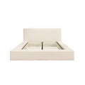 Soho White Clay Kingsize Bed